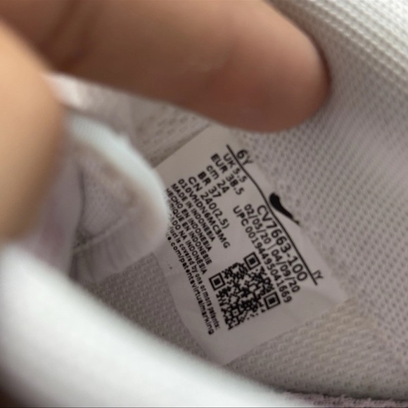 Nike Air Force 1 '07 Low White Pink Sole (CK7663-100) Men Size 6y - Picture 11 of 14